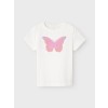 Set van 2 t-shirts met vlinder en tekst - Nkfhanne 2p jet stream